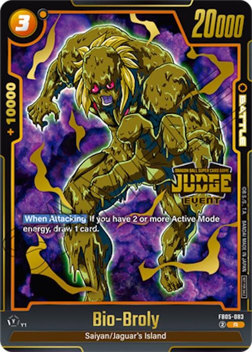 Bio-Broly (Judge Pack (Event Judge) 04) — Tournament and Championship Promos card