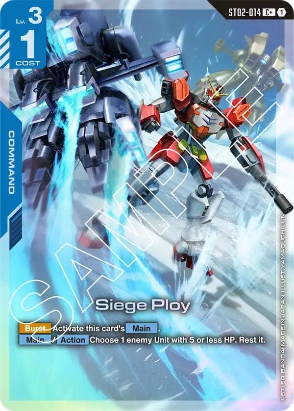 Siege Ploy (C+) — Starter Deck 02: Wings of Advance card