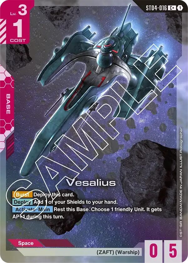 Vesalius (C+) — Starter Deck 04: SEED Strike card