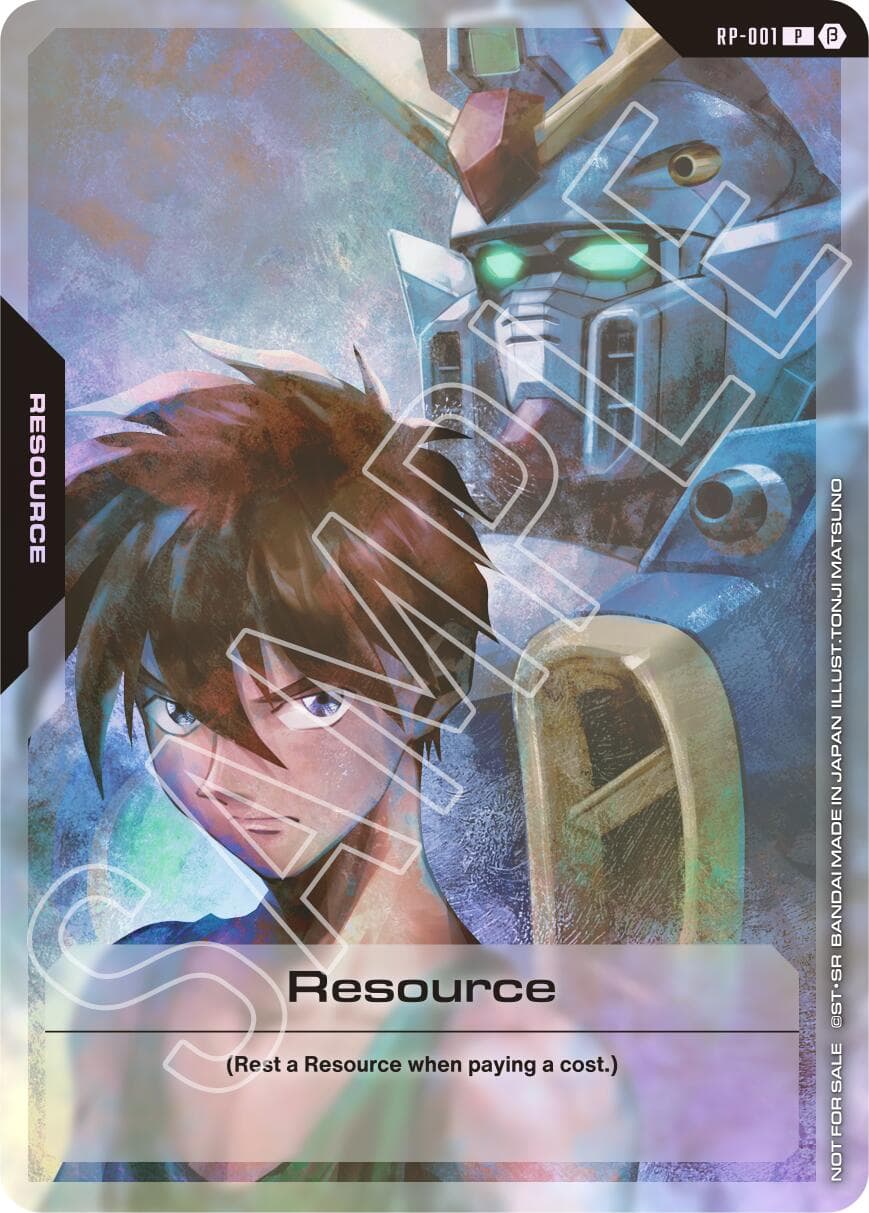 Resource (RP-001) (Edition Beta BANDAI TCG+ Store Trial Event) — Promotional Resource Tokens card