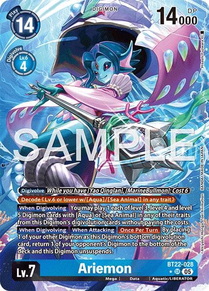 Ariemon (Alternate Art) — Cyber Eden card