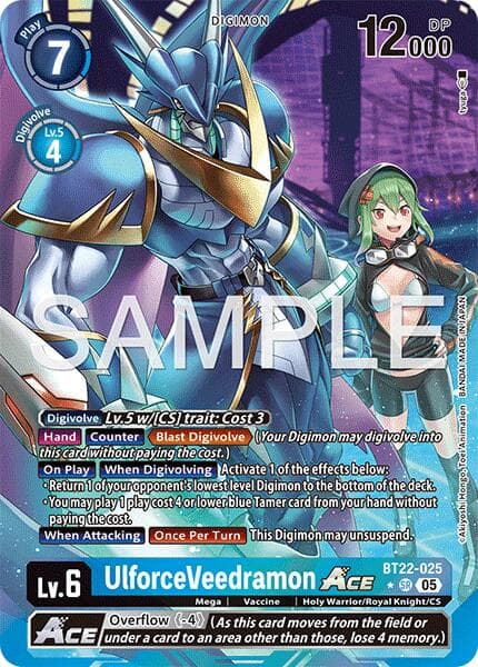 UlforceVeedramon ACE (Alternate Art) — Cyber Eden card