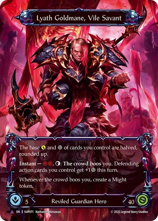 Lyath Goldmane, Vile Savant (Marvel) — Super Slam card