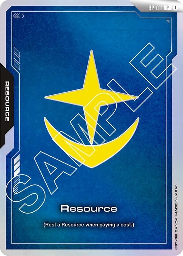 Resource (RP-011) (Earth Federation Force) — Promotional Resource Tokens card