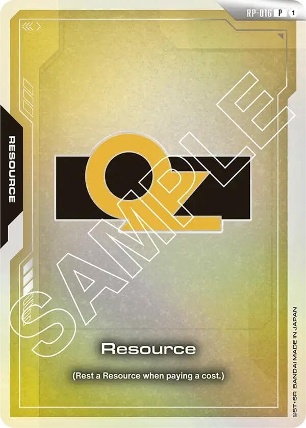 Resource (RP-016) (OZ) — Promotional Resource Tokens card