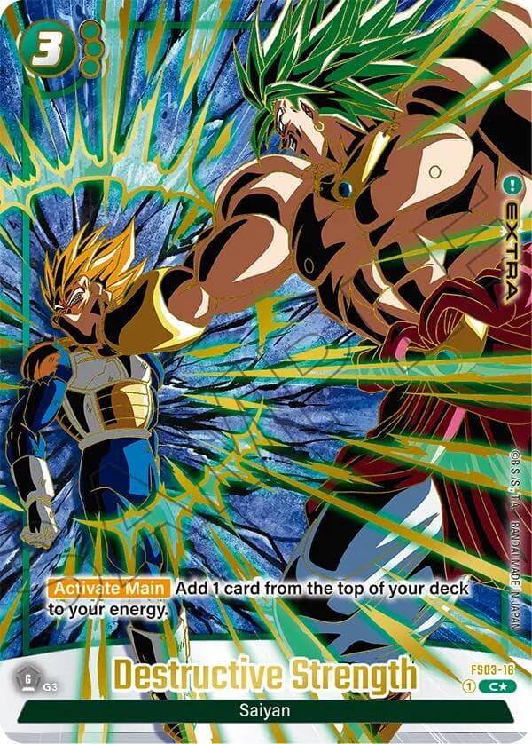 Destructive Strength (1st Anniversary Set) — Starter Deck 3: Broly card