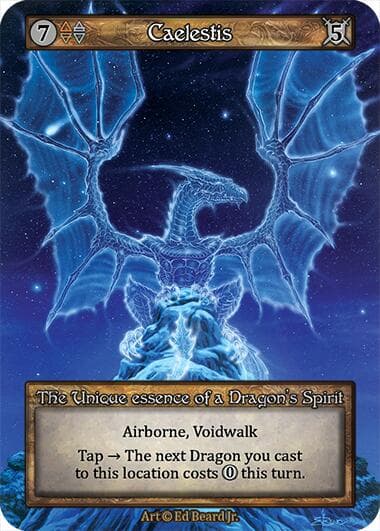 Caelestis — Dragonlord card