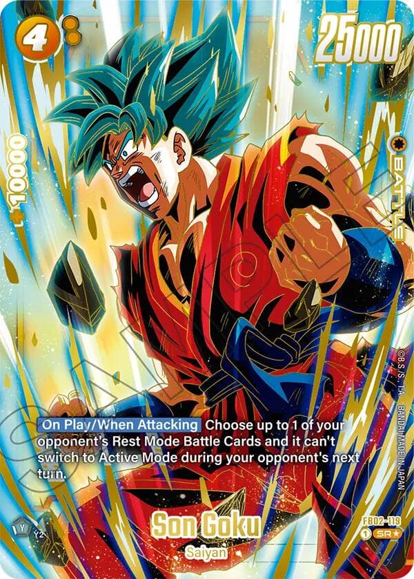 Son Goku (1st Anniversary Set) — Fusion World Promotion Cards and Packs card