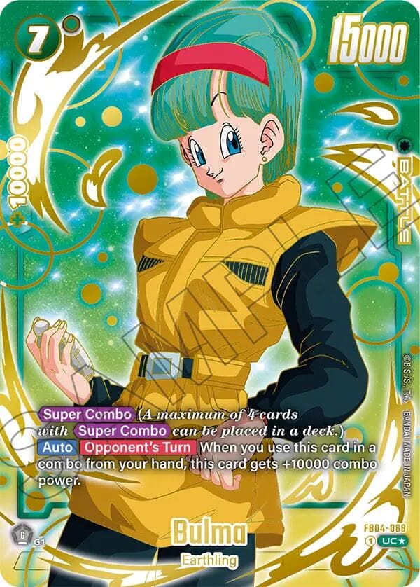 Bulma (1st Anniversary Set) — Fusion World Promotion Cards and Packs card