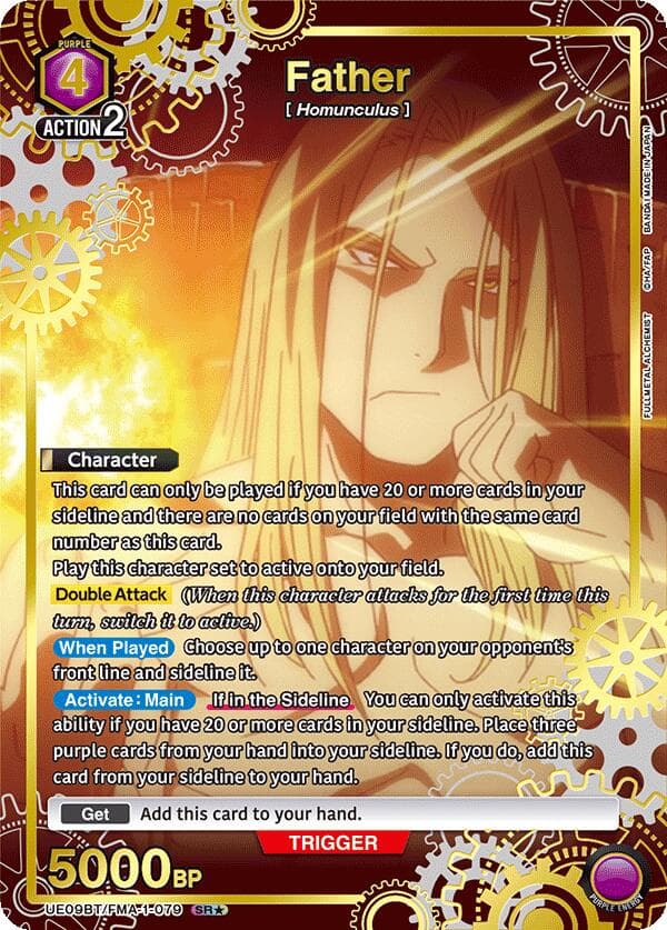 Father (079) (SR*) — UE09BT: FULLMETAL ALCHEMIST card