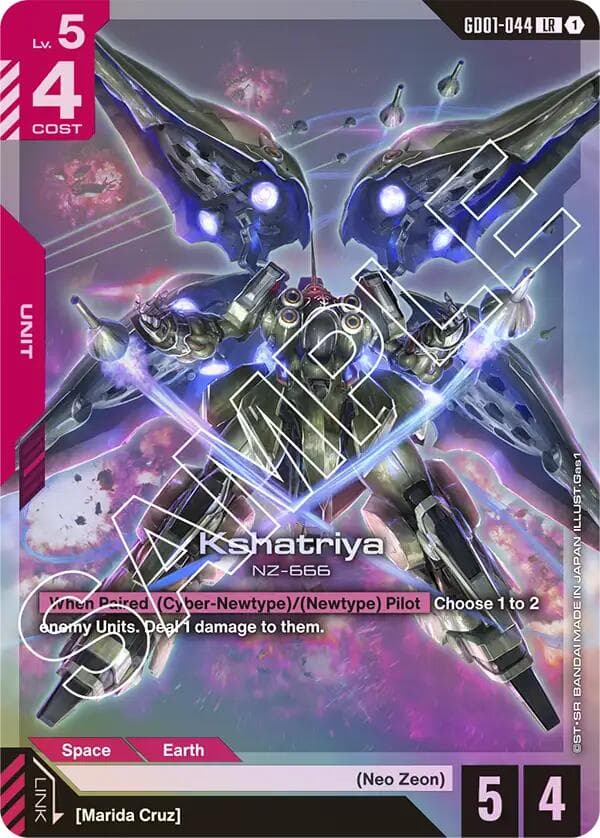 Kshatriya (GD01-044) — Newtype Rising card