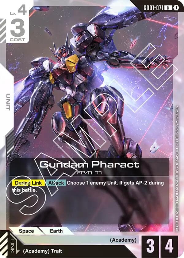 Gundam Pharact — Newtype Rising card