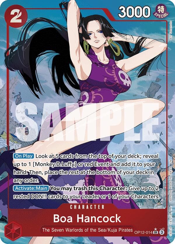 Boa Hancock (Alternate Art) — Legacy of the Master card
