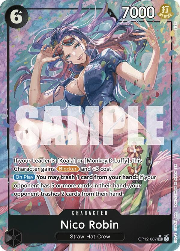 Nico Robin (Alternate Art) — Legacy of the Master card