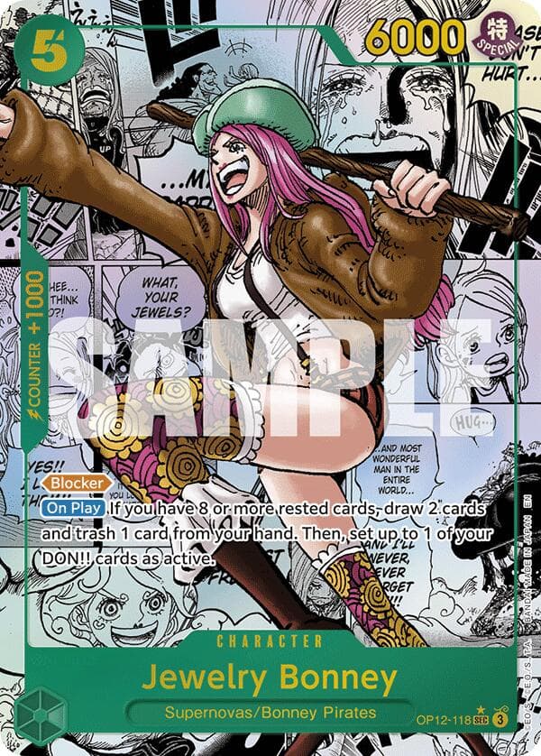 Jewelry Bonney (118) (Manga) — Legacy of the Master card