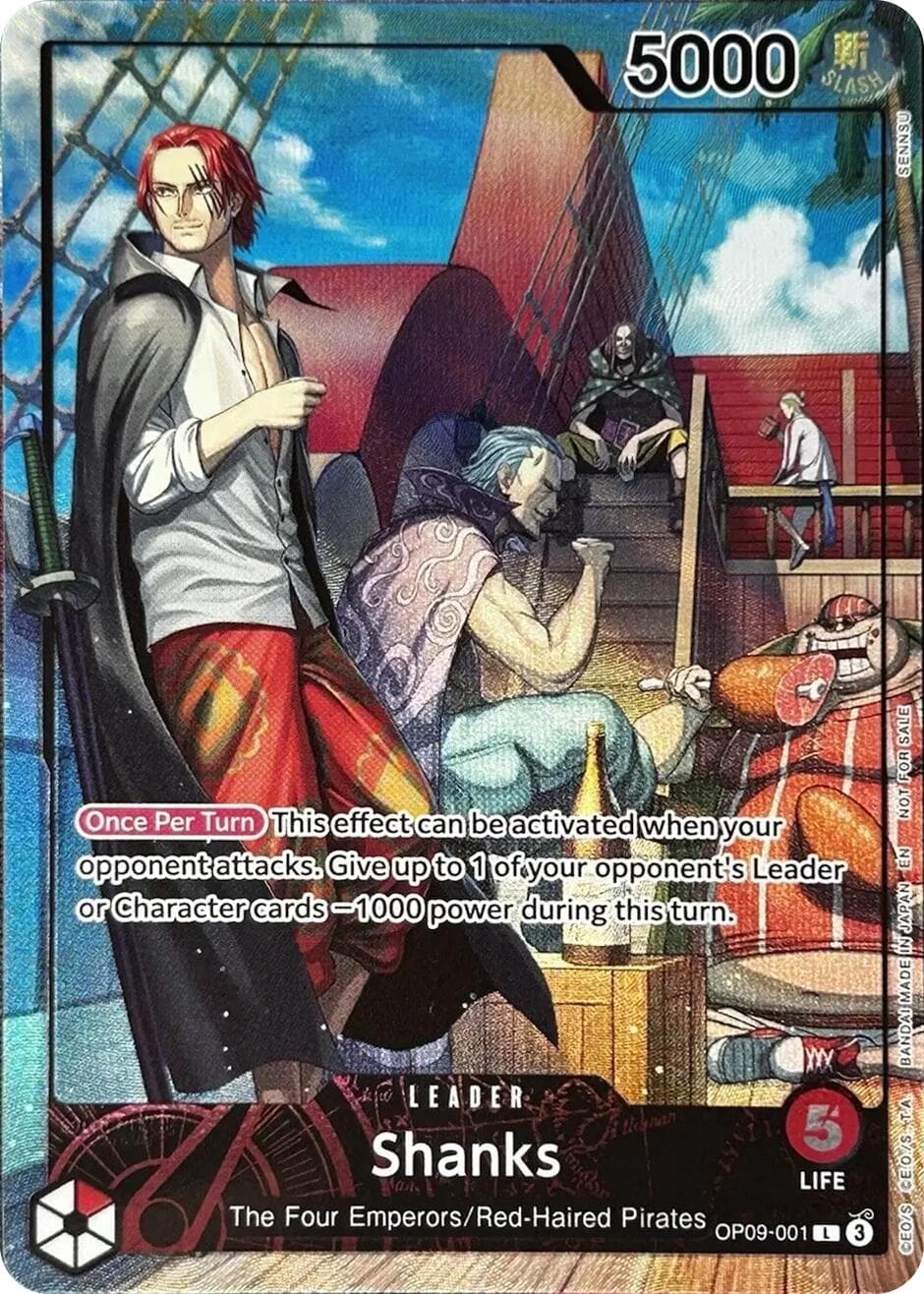 Shanks (2025 PSA Magazine Promo) — One Piece Promotion Cards card