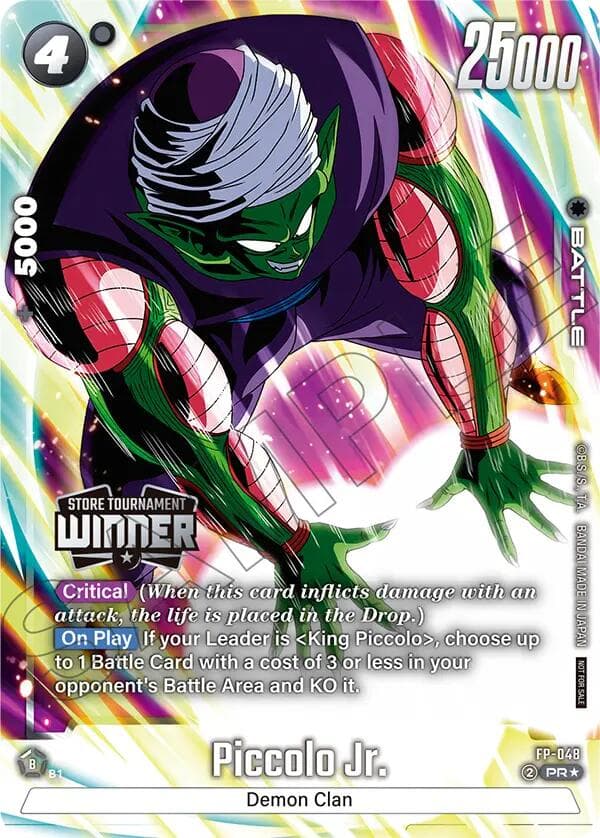 Piccolo Jr. - FP-048 (Tournament Pack -Winner- 07) — Tournament and Championship Promos card