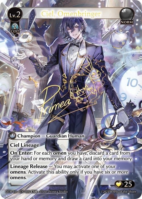 Ciel, Omenbringer (CSR) — Distorted Reflections card