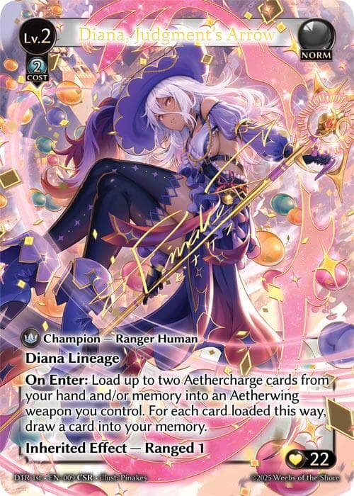 Diana, Judgment's Arrow (CSR) — Distorted Reflections card
