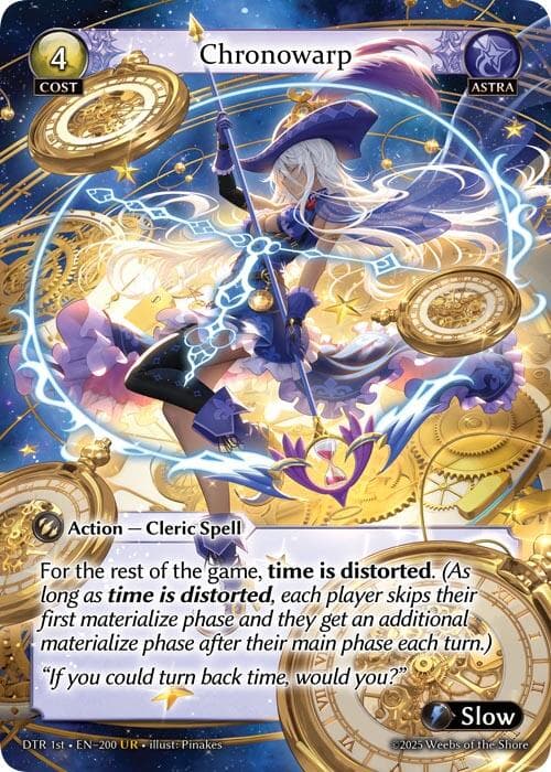 Chronowarp — Distorted Reflections card