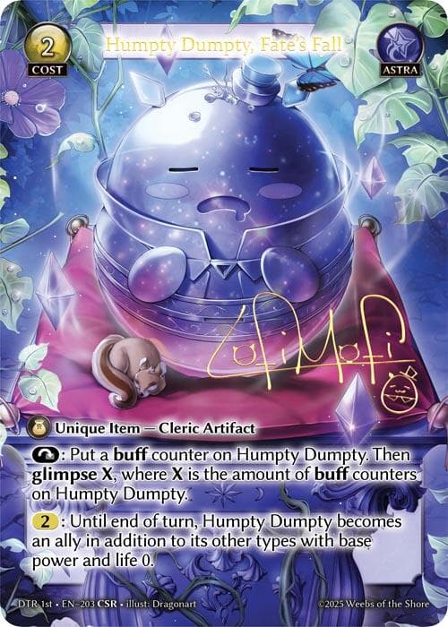 Humpty Dumpty, Fate's Fall (CSR) — Distorted Reflections card
