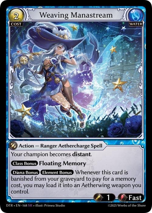 Weaving Manastream — Distorted Reflections card
