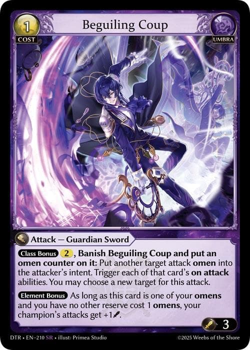 Beguiling Coup — Distorted Reflections card