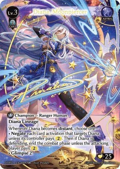 Diana, Moonpiercer (CSR) — Distorted Reflections Starter Decks card