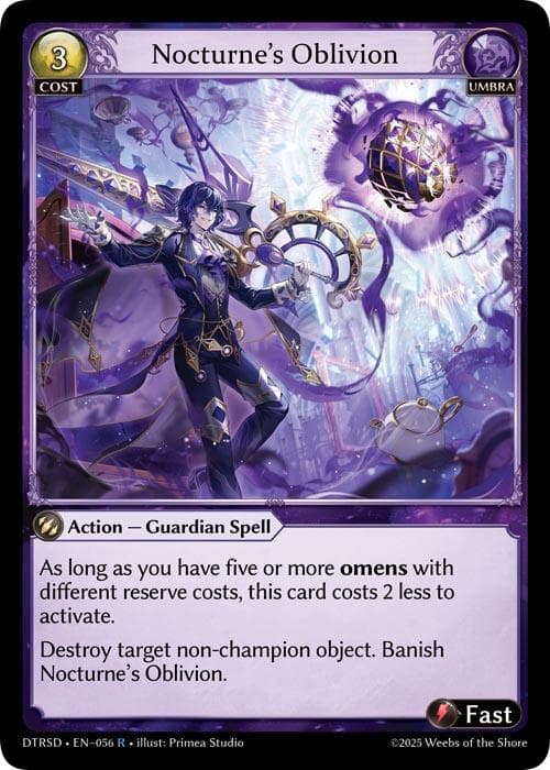 Nocturne's Oblivion — Distorted Reflections Starter Decks card
