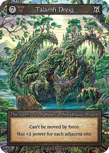 Talamh Dreig — Dragonlord card