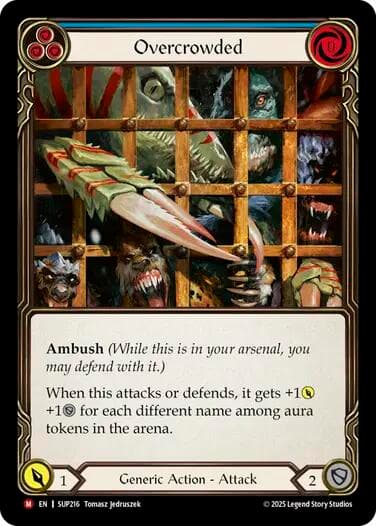 Overcrowded — Super Slam card