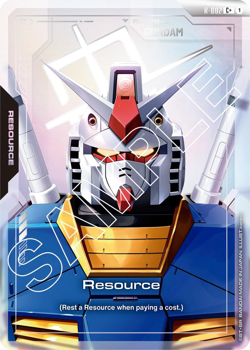 Resource (R-002) (C+) — Newtype Rising card