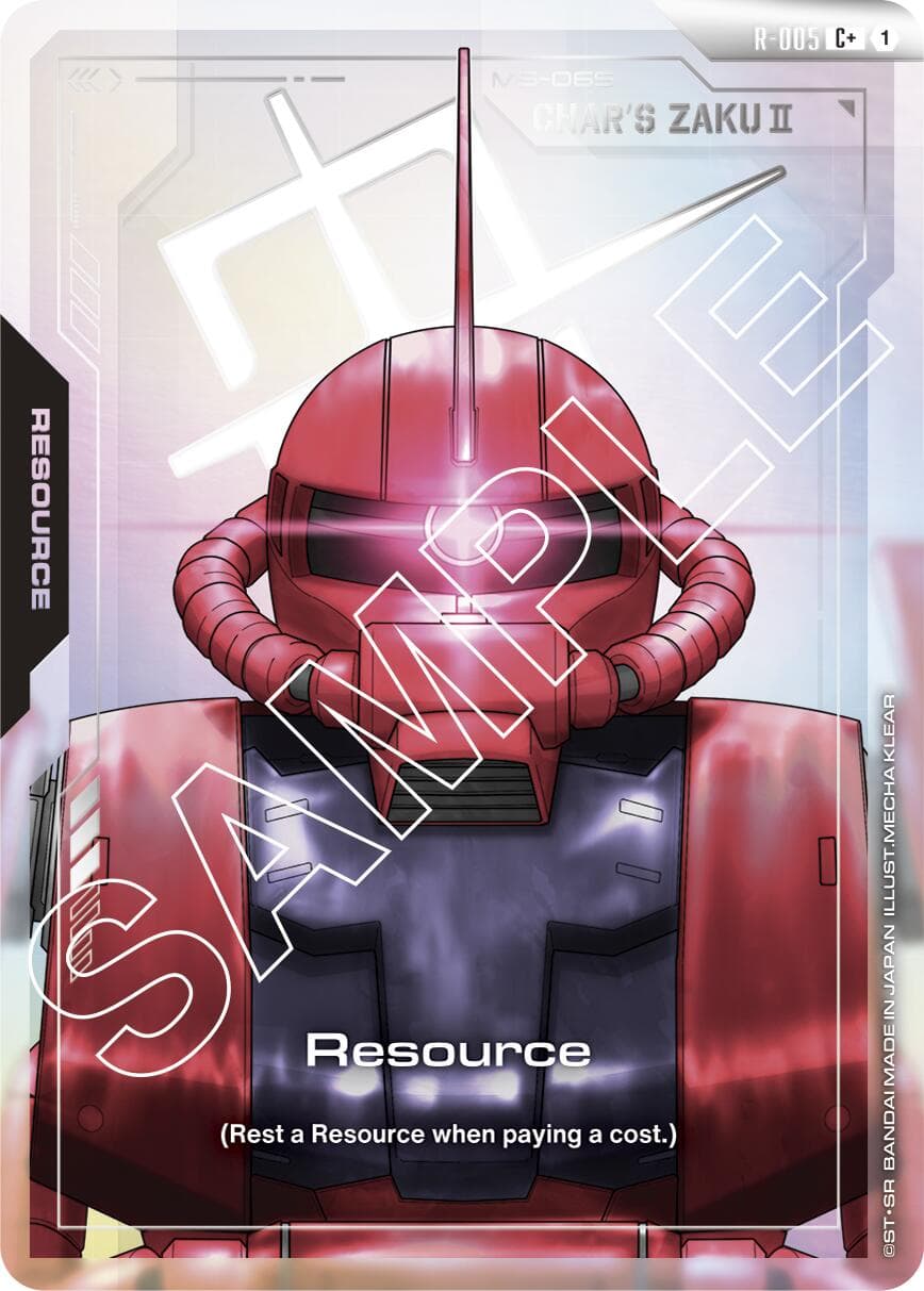 Resource (R-005) (C+) — Newtype Rising card