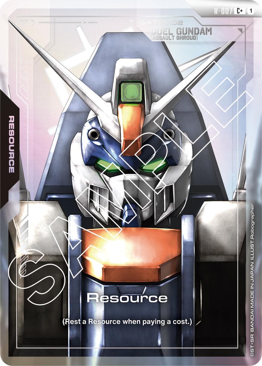 Resource (R-007) (C+) — Newtype Rising card