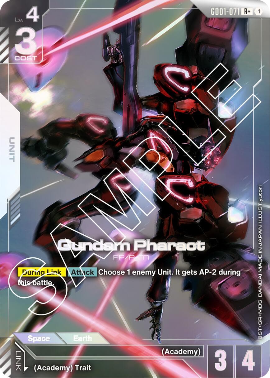 Gundam Pharact (R+) — Newtype Rising card