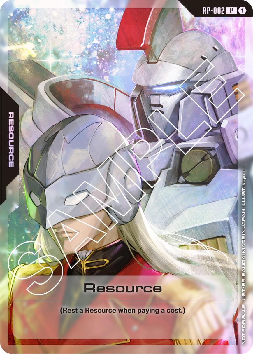 Resource (RP-002) (San Diego Comic-Con 2025) — Promotional Resource Tokens card