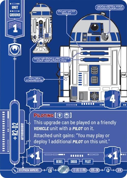R2-D2 - Artooooooooo! — 2025 Convention Exclusive card