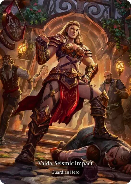 Valda, Seismic Impact (Marvel) — Mastery Pack Guardian card
