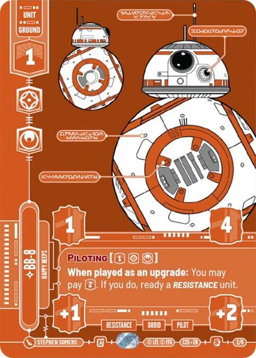BB-8 - Happy Beeps — 2025 Convention Exclusive card