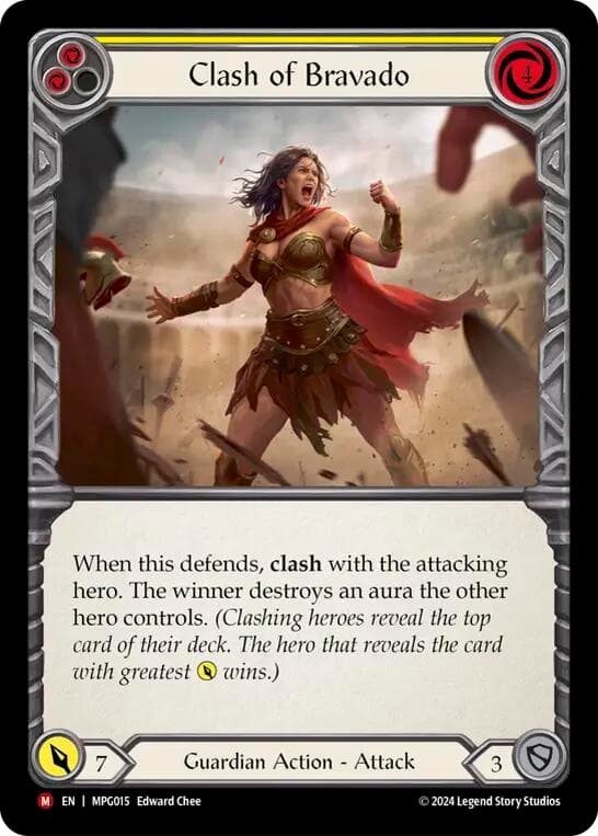Clash of Bravado — Mastery Pack Guardian card