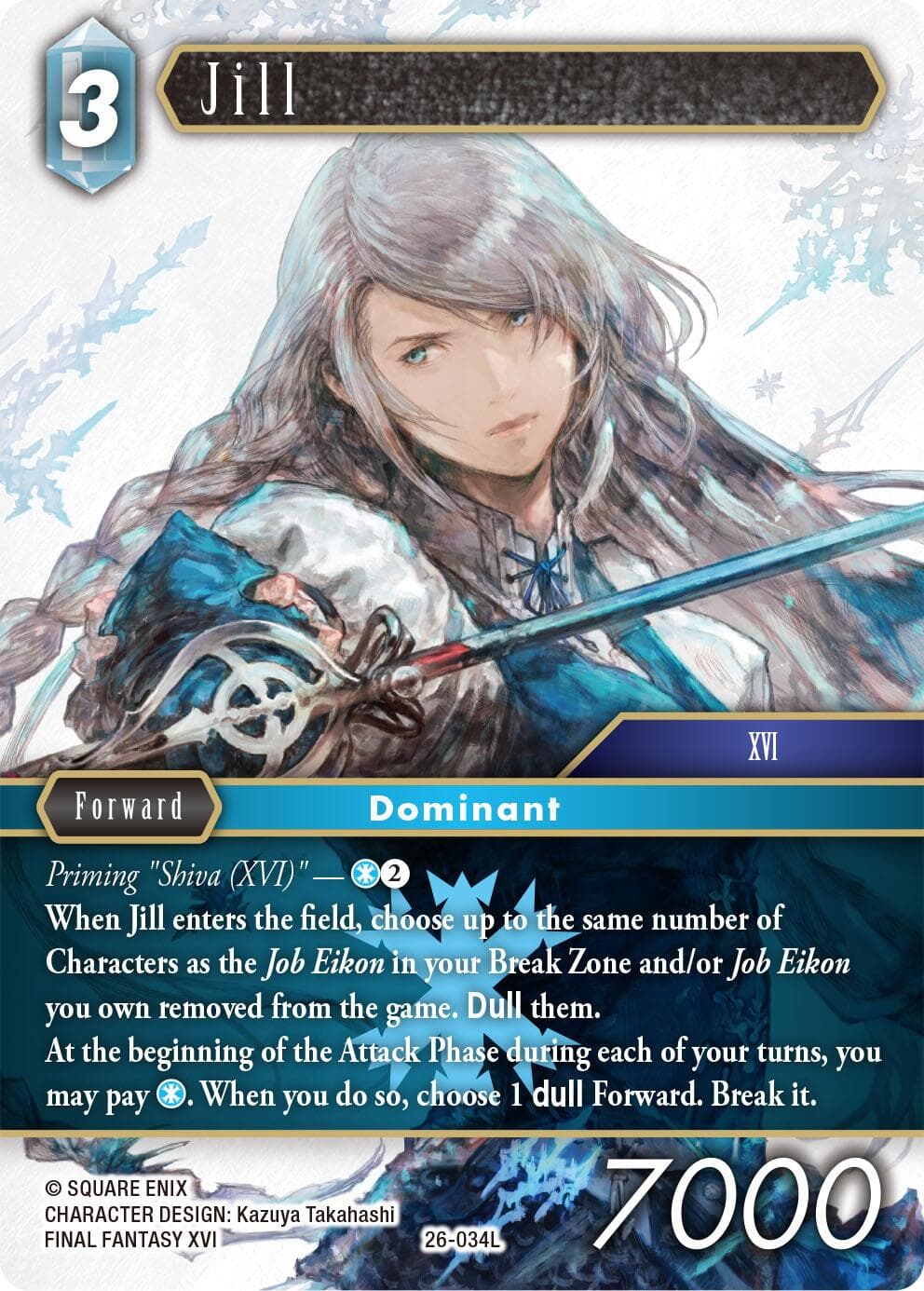 Jill — Gunslinger in the Abyss card