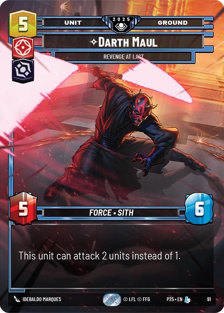 Darth Maul - Revenge at Last — Organized Play Promos card
