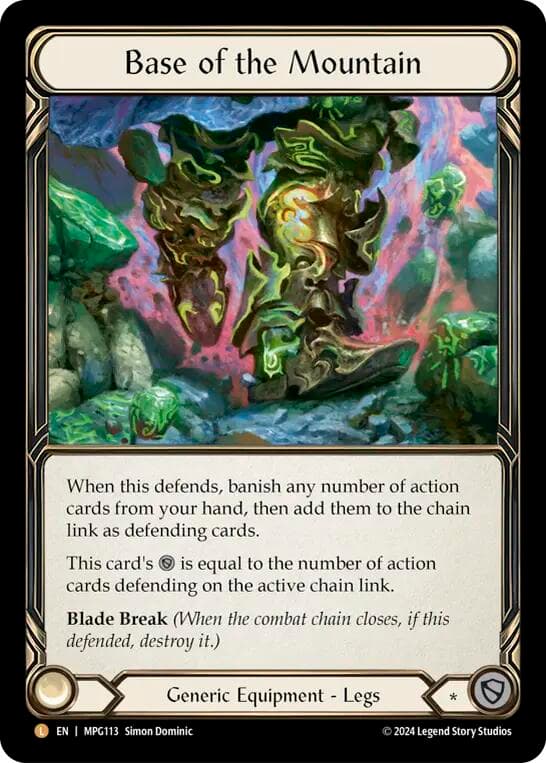Base of the Mountain — Mastery Pack Guardian card