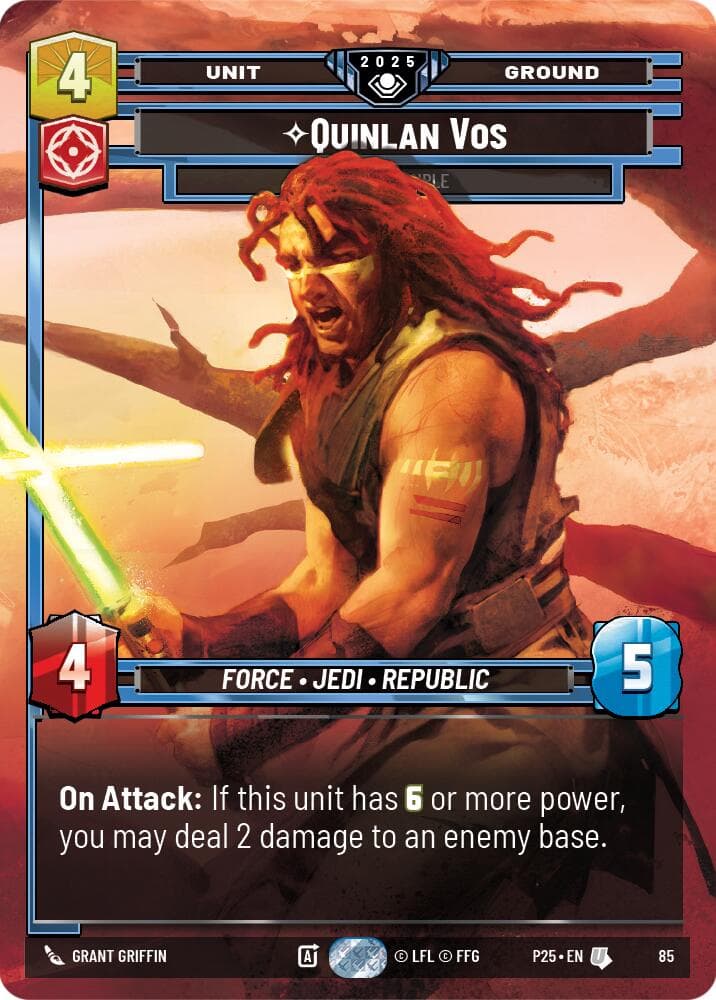 Quinlan Vos - Dark Disciple — Organized Play Promos card
