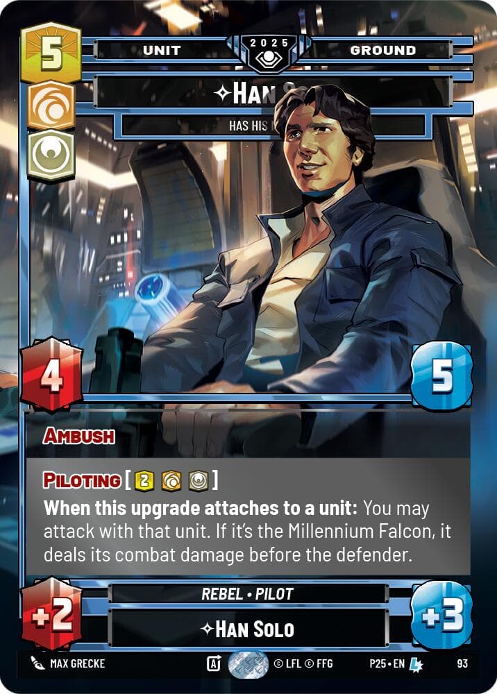 Han Solo - Has His Moments — Organized Play Promos card