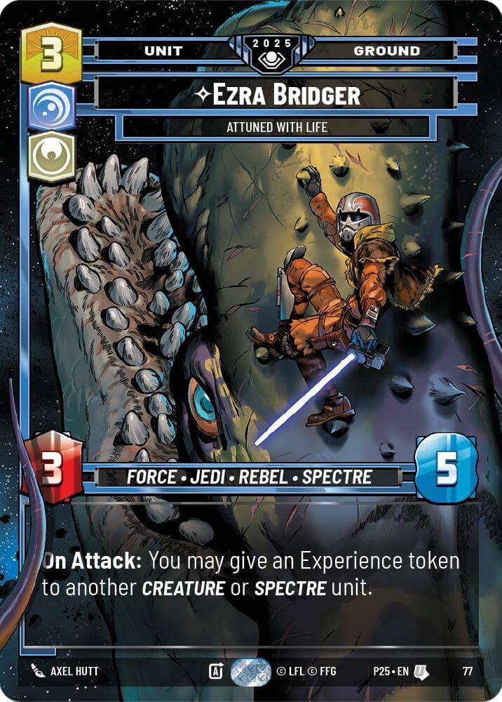 Ezra Bridger - Attuned With Life — Organized Play Promos card