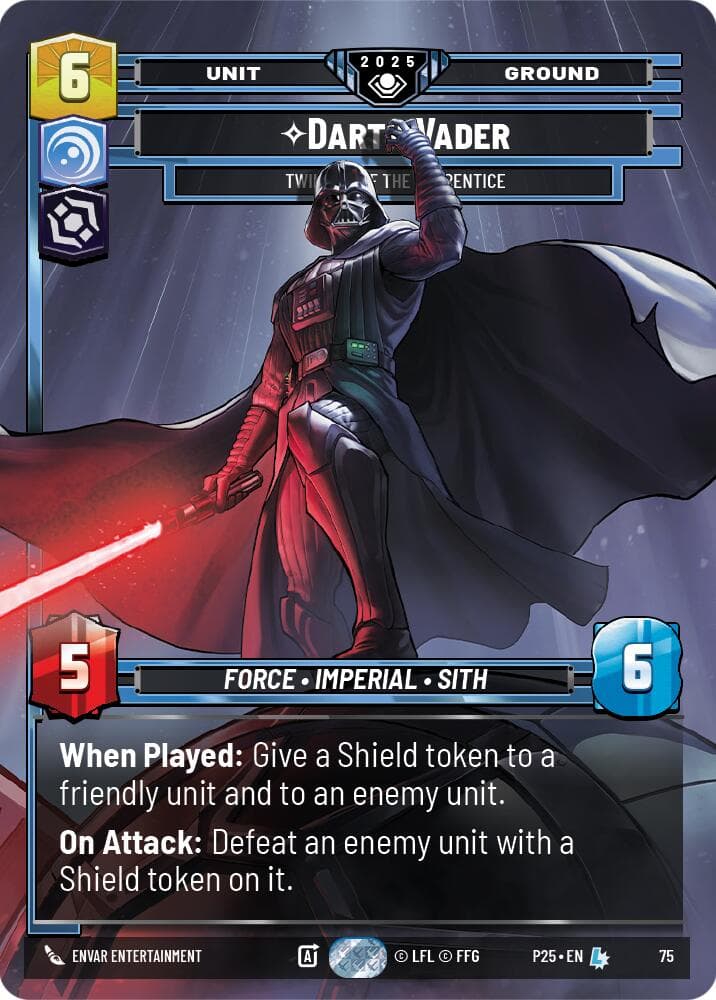Darth Vader - Twilight of the Apprentice — Organized Play Promos card