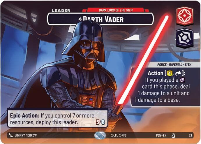 Darth Vader - Dark Lord of the Sith — Organized Play Promos card