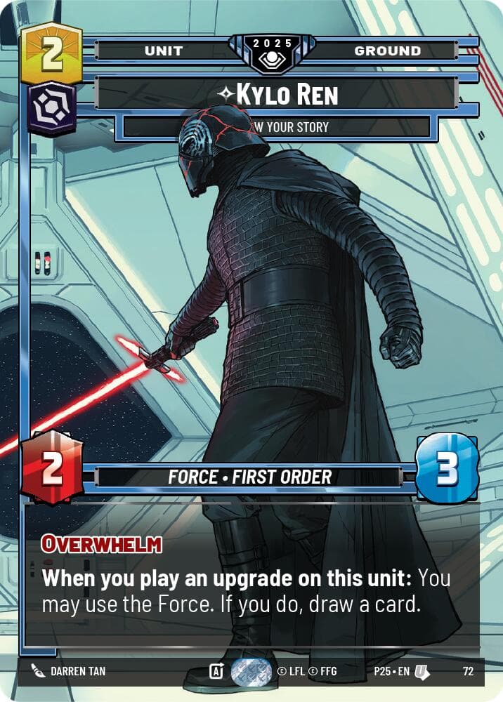 Kylo Ren - I Know Your Story — Organized Play Promos card