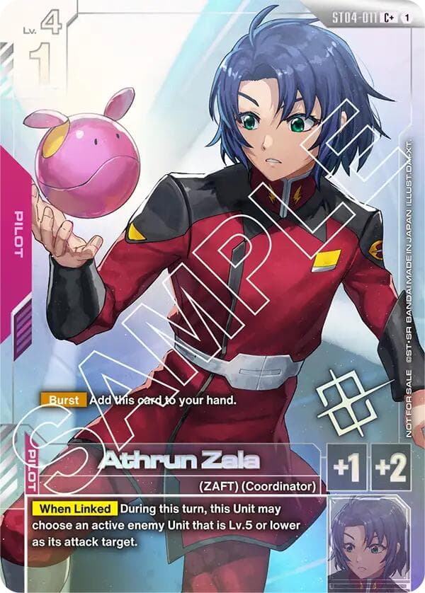 Athrun Zala (Store Tournament Winner Pack 01) — Gundam Promotional Cards card